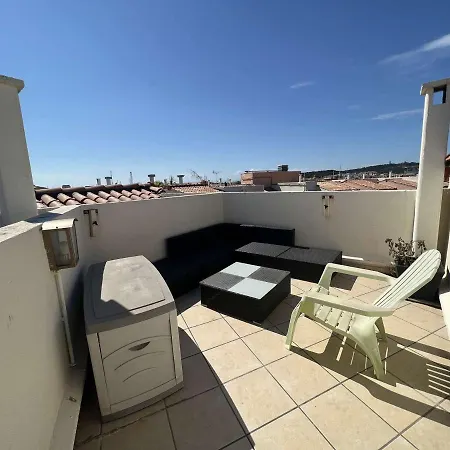 Apartament Mezzanine Avec Piscine, Clim, Parking Et Lave-linge - Proche - Fr-1-702-50 *